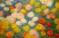 Crisantemos Claude Monet Impresionismo Flores